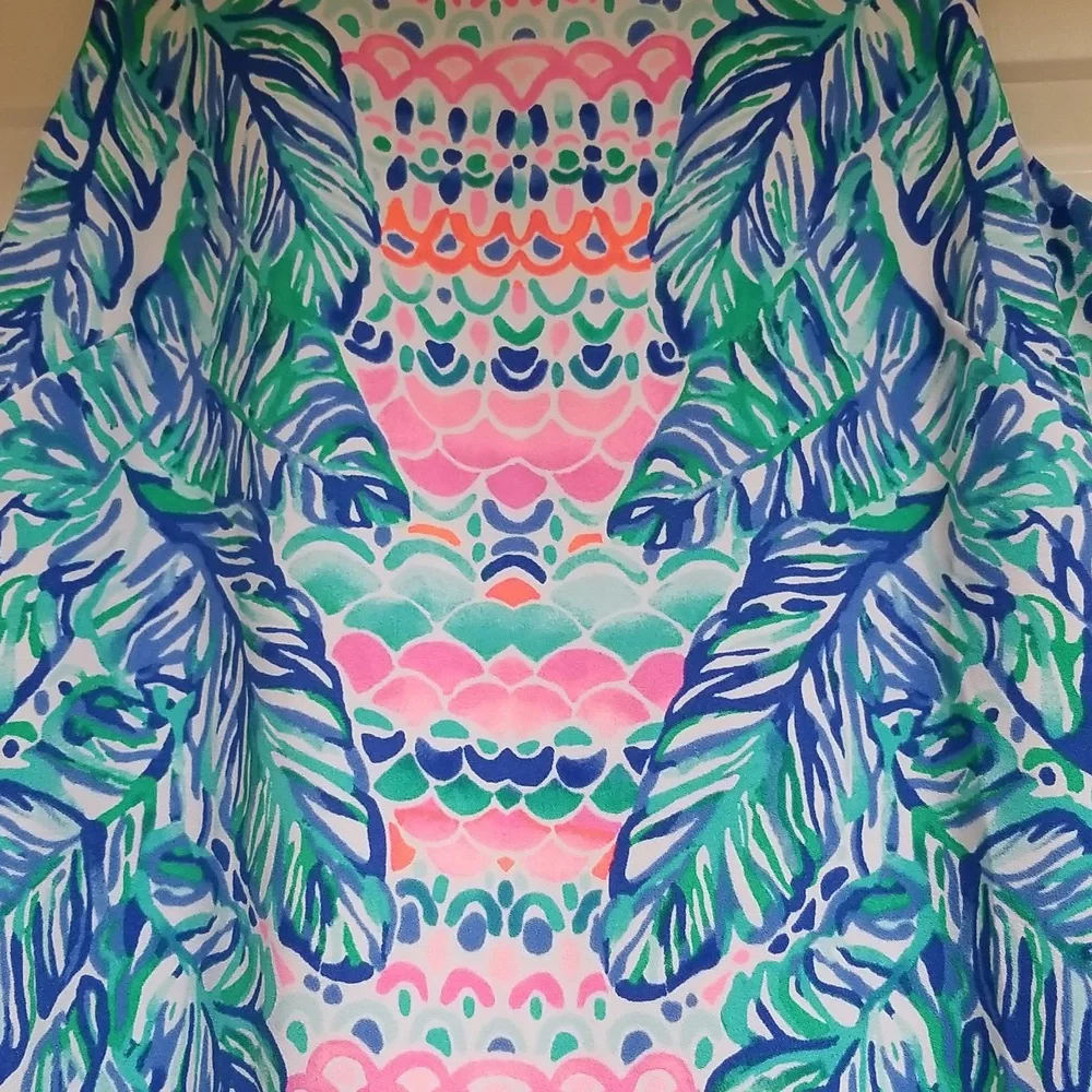 Lilly Pulitzer Donna Romper Feel The Beat Engineered,  Size 2 $178 - Picture 5 of 16